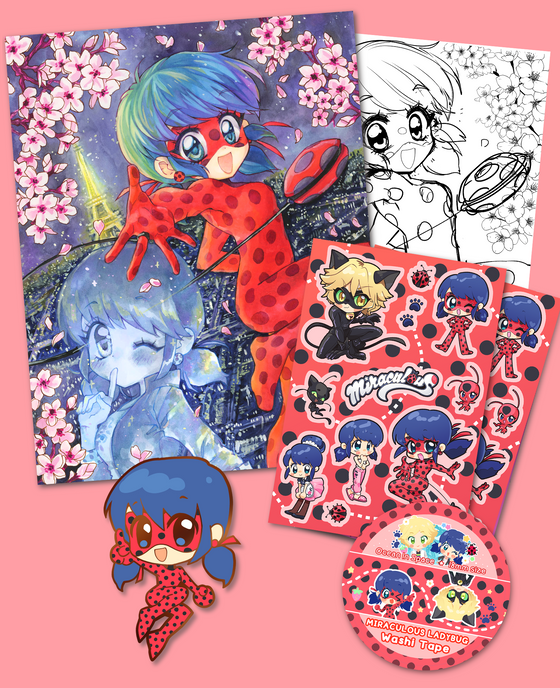 Miraculous Ladybug Set