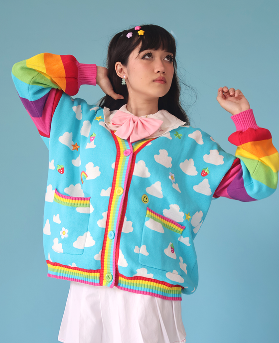 Rainbow Charms Cardigan